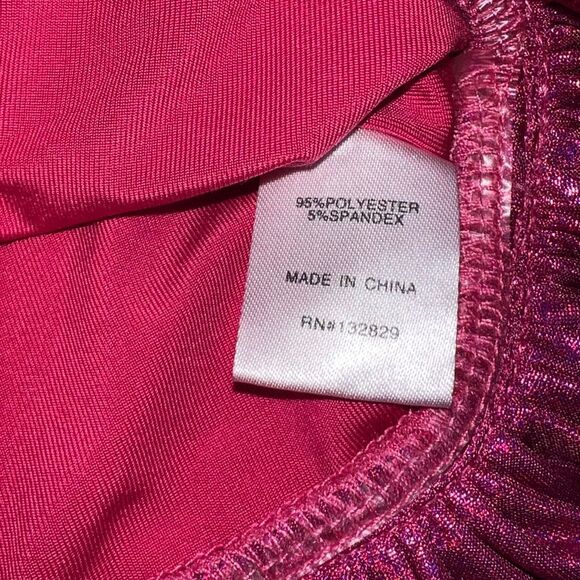 REVOLVE x More To Come Tori Ruched Mini Skirt In Hot Pink, Women’s Medium - Picture 11 of 13